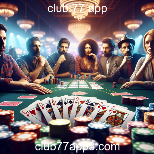 Descubra o Mundo dos Jogos de Cartas no Club 77 App